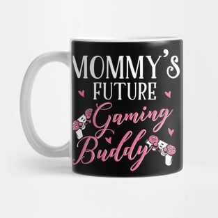 Gaming Mom and Baby Matching T-shirts Gift Mug